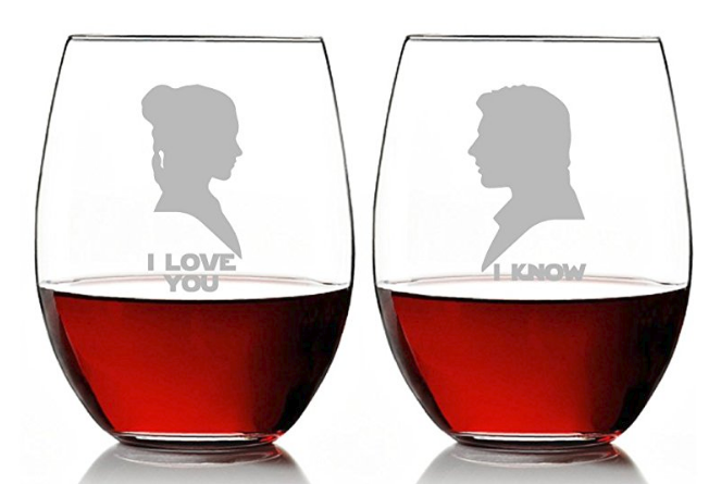 652x445 I Love You And I Know Stemless Wine Glass Set On Amazon