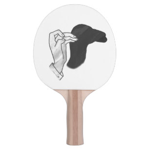 307x307 Shadow Ping Pong Amp Table Tennis Equipment Zazzle