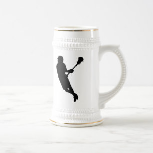307x307 Lacrosse Player In Silhouette Home Decor Amp Pets Products Zazzle