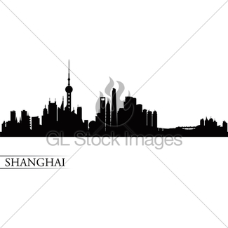 325x325 Beijing City Skyline Silhouette Background Gl Stock Images