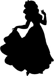 205x287 Svg, Disney, Belle Silhouette, Beauty And The Beast, Belle, Cut