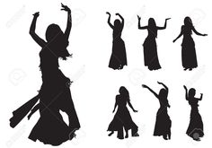 236x165 Belly Dancers 25 Free Vector Silhouettes Dance