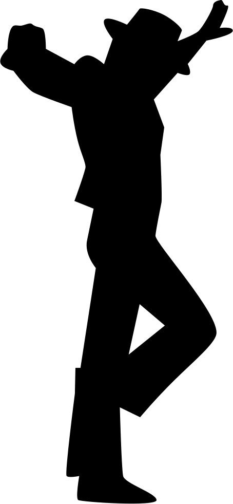 454x981 Flamenco Male Dancer Silhouette Svg Png Icon Free Download ( 37952
