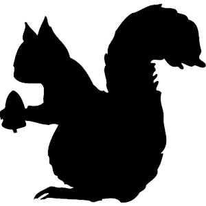 300x300 Best Squirrel Silhouette