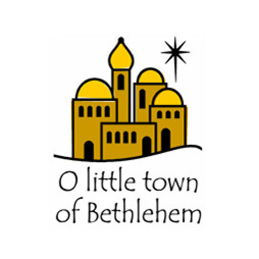1024x1024 Inkwell Stamps O Little Town Of Bethlehem Holidays Christmas