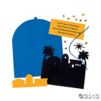 350x350 Town Bethlehem Sign Craft Kit Lt Idea For A Silhouette