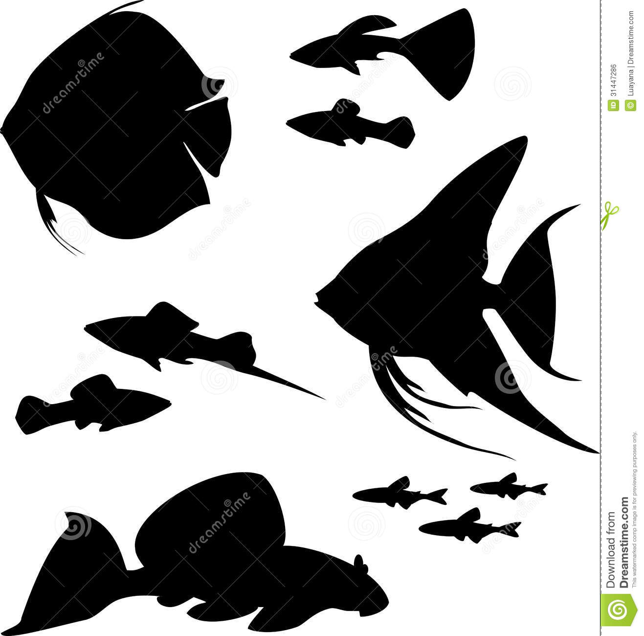 1317x1300 Tropical Fish Silhouette Clipart Panda