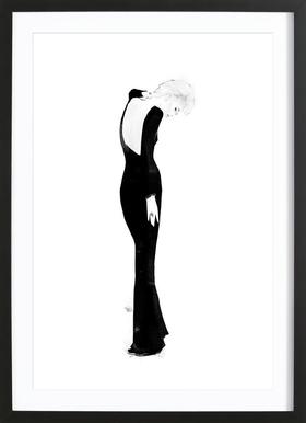 280x386 Milou As Poster In Standard Frame By Floyd Grey Juniqe