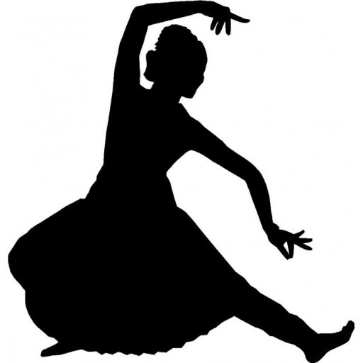 Bharatanatyam Silhouette at GetDrawings | Free download