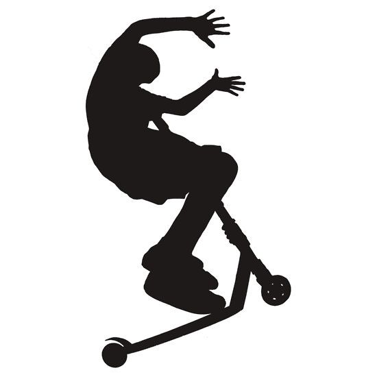 Bicycle Kick Silhouette