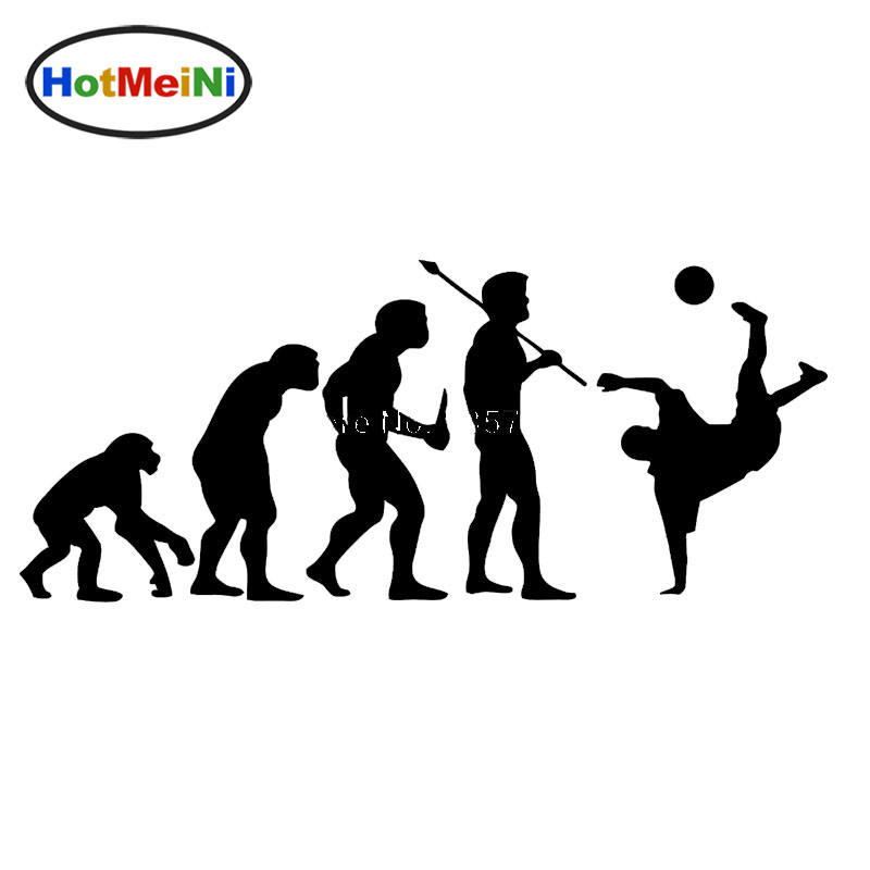 800x800 Hotmeini Soccer Player Kicking Ball Bicycle Kick Window Car