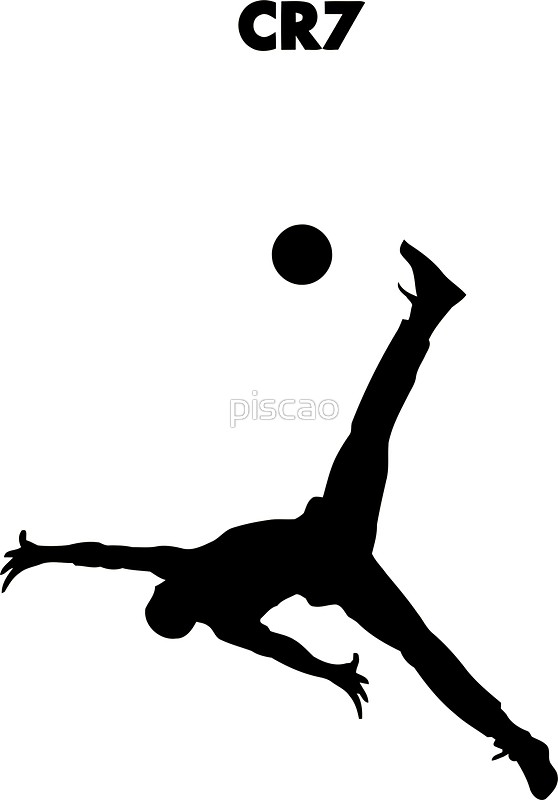 558x800 Cr7 Cristiano Ronaldo Bicycle Kick Goal Stickers By Piscao