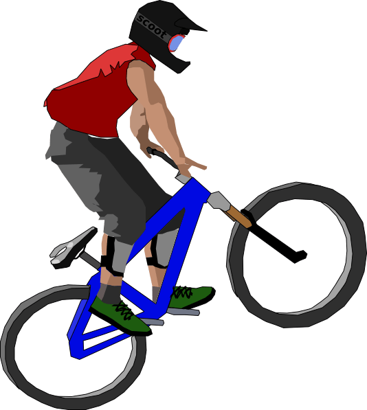 534x597 Bicycle Silhouette Clipart