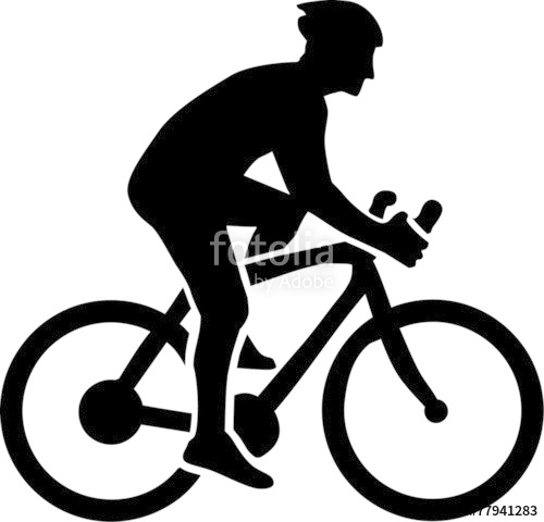 500x480 Cycling Silhouette Stock Image And Royalty Free Vector Files