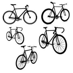 300x300 Bike Clipart Silhouette