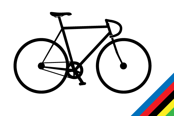 600x400 Bike Vector Silhouette Free