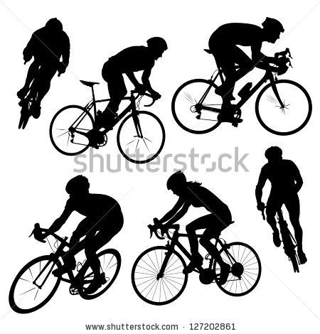 450x470 Bike Jump Vector Silhouettes Free Silhouette