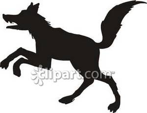 300x231 Of A Jumping Wolf