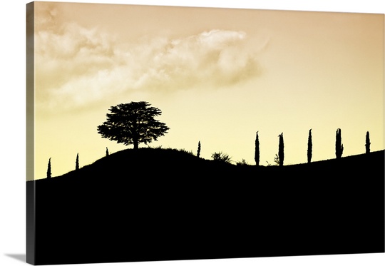 540x373 Tuscany Silhouette Wall Art, Canvas Prints, Framed Prints, Wall