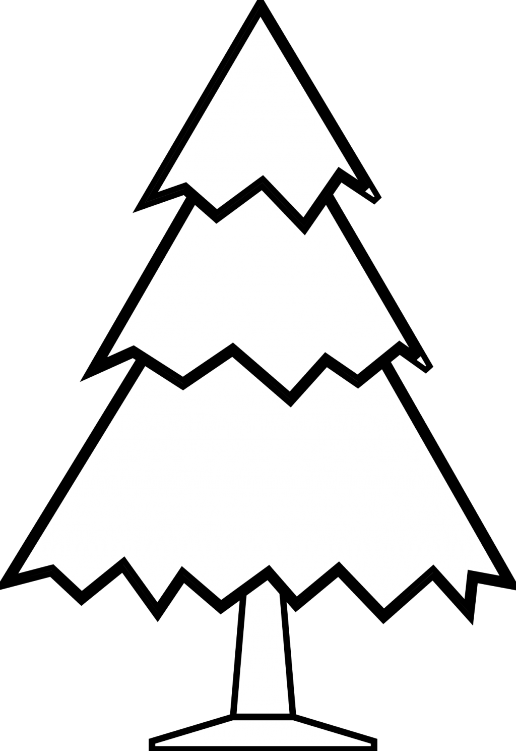 1024x1489 Baby Nursery ~ Breathtaking Clip Art Black And White Xmas Trees