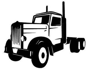 340x270 Semi Truck Svg Etsy