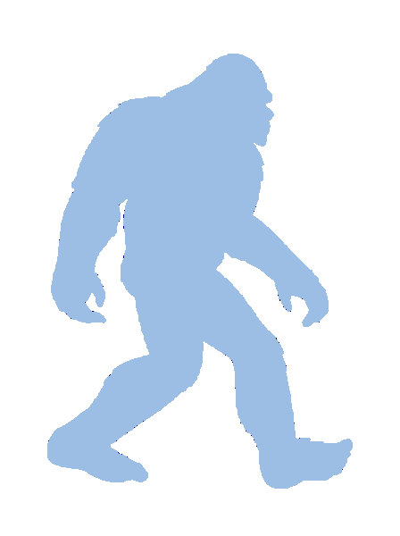 448x600 Bigfoot Clipart