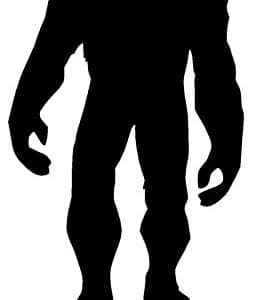 254x300 Believe In Bigfoot Sasquatch Removable Matte Sticker Sheets Set