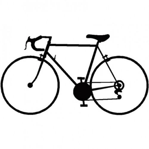 500x500 Bike Silhouette