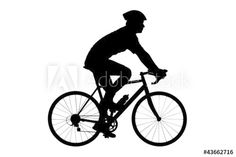 236x157 Bike Riding Clipart Image Cliprt Ilustration Silhouette