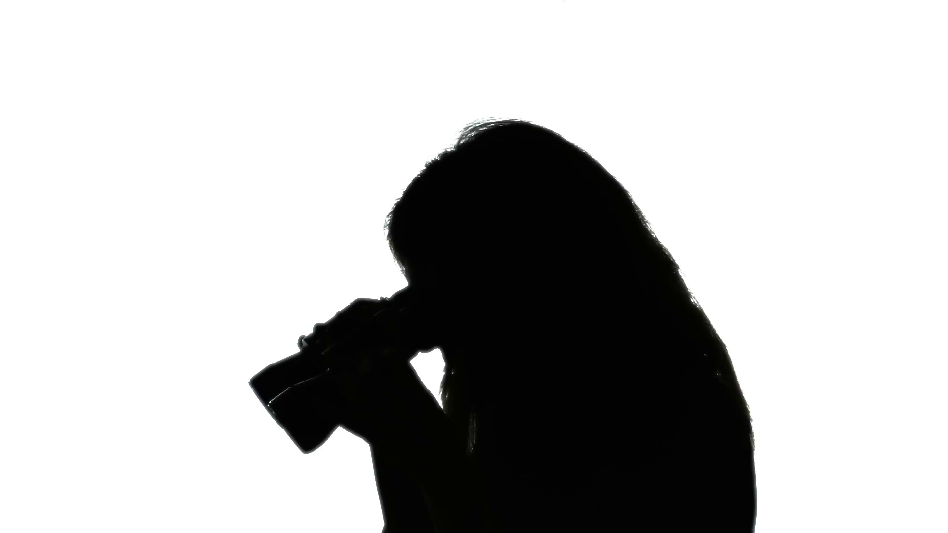 1920x1080 Silhouette Woman Binoculars 2. Silhouette Shot A Woman Looking