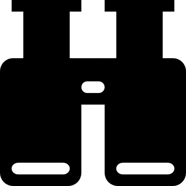 626x626 Binoculars Silhouette Icons Free Download