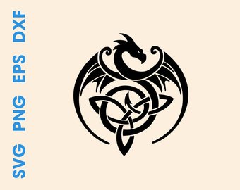 340x270 Dragon Silhouettes Etsy