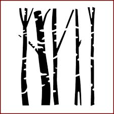 Birch Tree Silhouette Vector at GetDrawings | Free download