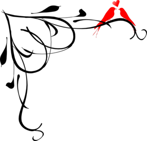 299x288 Clipart Love Birds Tree Silhouette Collection