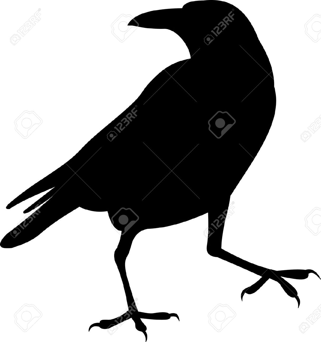 1218x1300 Raven Clipart Branch Silhouette