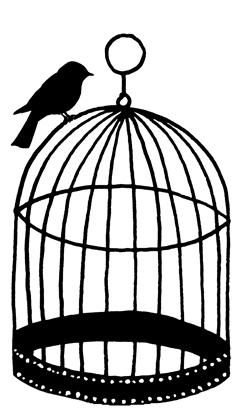 Bird Cage Silhouette at GetDrawings | Free download
