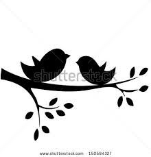 220x229 Birds On A Branch Silhouette Clip Art Free