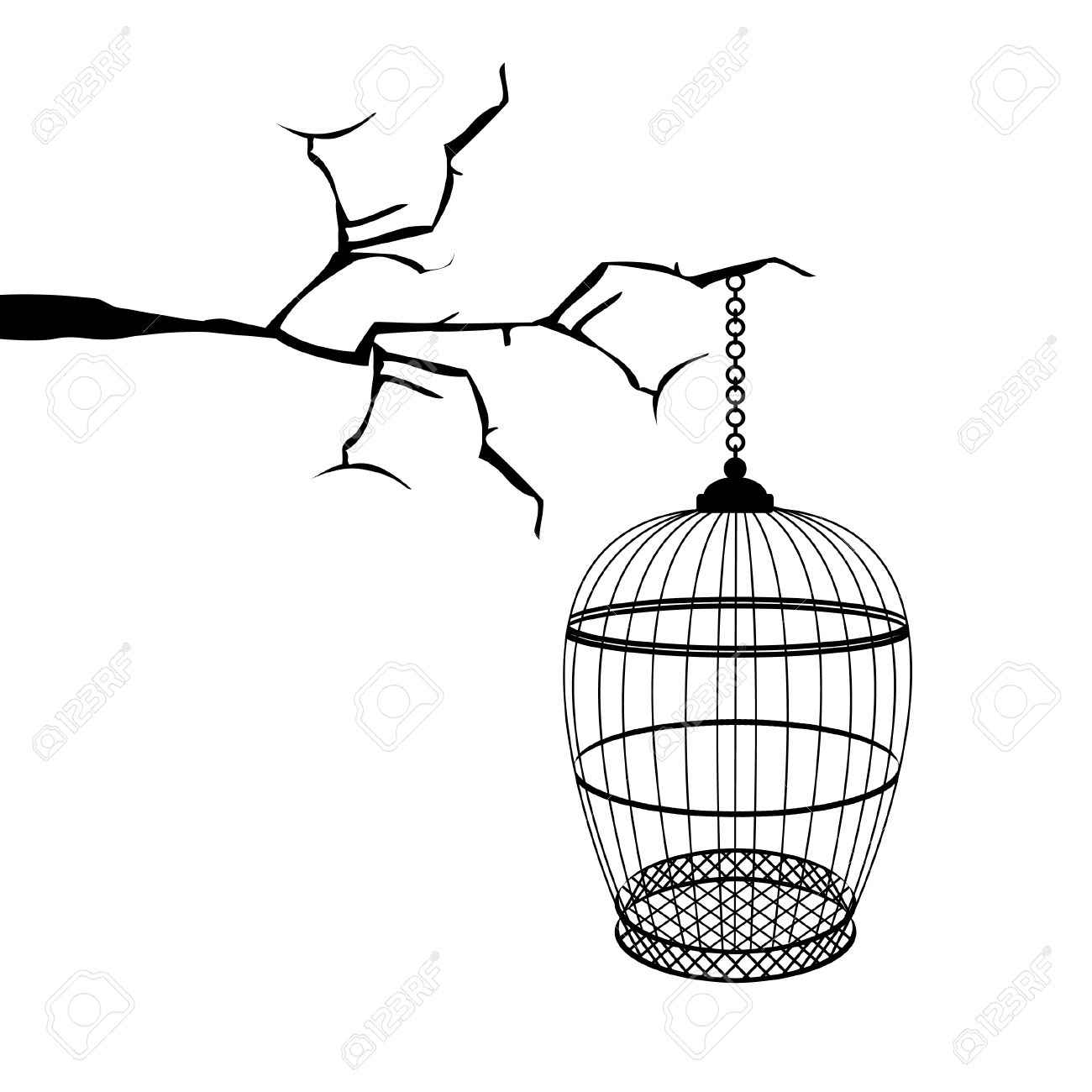 1300x1300 Chandelier And Vintage Birdcage Digital Clip Art Clipart Set