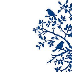 250x250 Free Printable Bird Silouette Clip Art Two Birds On A Branch
