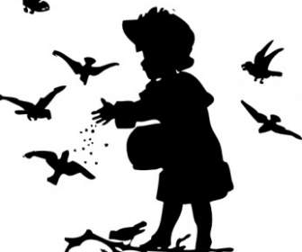 336x280 Birds Silhouette Vector Clip Art Free Vector Free Download