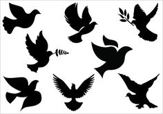 236x165 Bird Silhouette Tattoo Design