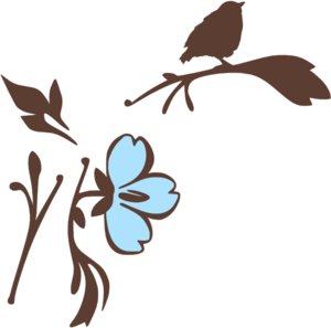 300x297 Bird On A Branch Silhouette Clip Art