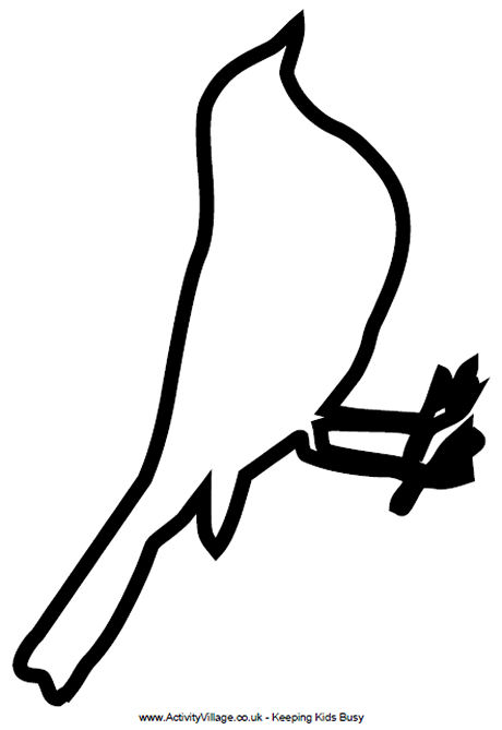460x669 Best Photos Of Printable Bird Template