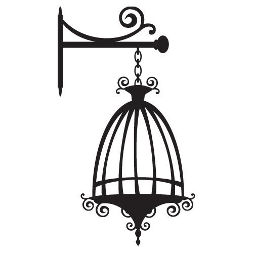 500x500 Free Empty Bird Cage Clipart