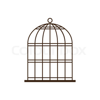 320x320 Bird Cage Stock Vector Colourbox