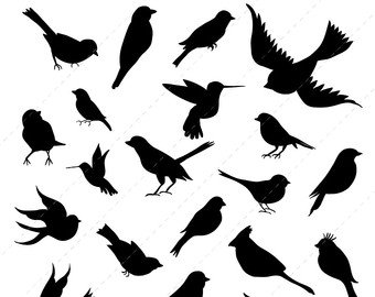 340x270 Blackbird Clipart Bird Silhouette
