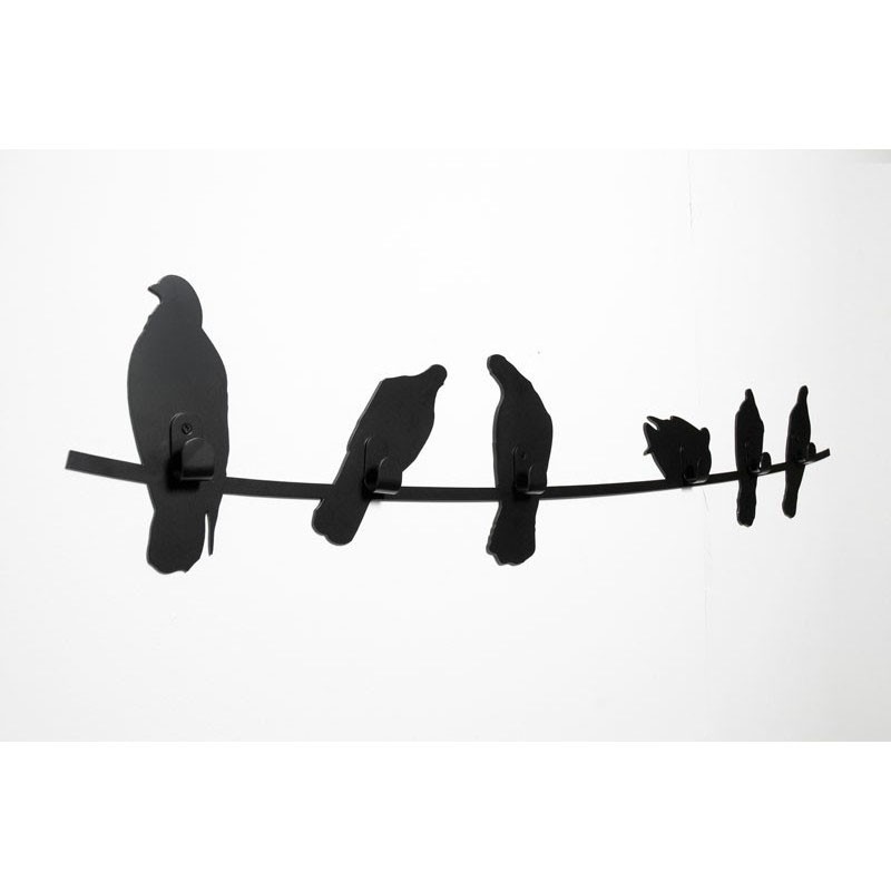 800x800 Wall Cloth Hanger Birds On Wire By Covo