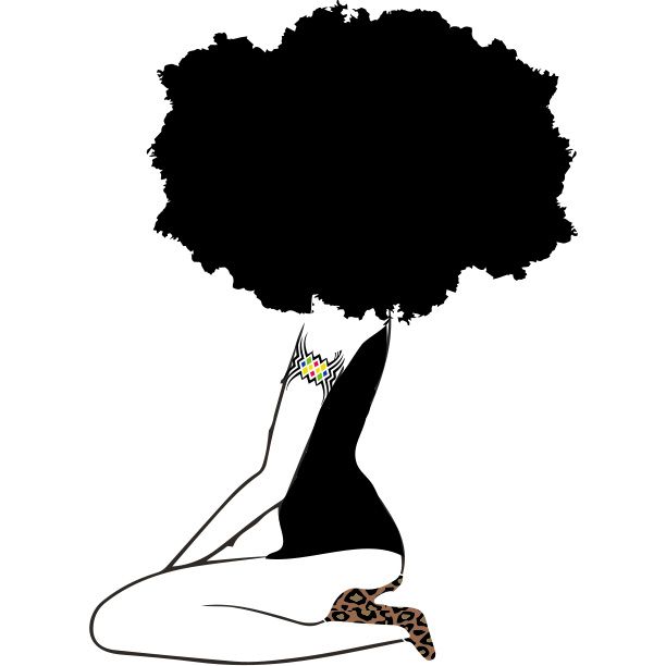 612x612 Alcohol Free Forever Natural, Tattoo And Black Women Art