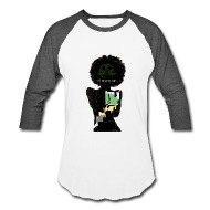190x190 Afro Lady Silhouette By Iyawdie Spreadshirt