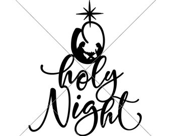 340x270 Nativity Silhouette Etsy